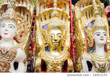 Sculpture dolls in thai temple, Thailand Sculpture dolls in thai temple, Thailand 18953155