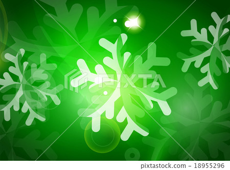Christmas green abstract background with white 18955296