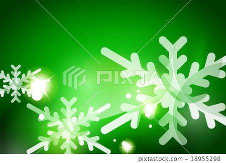 Christmas green abstract background with white Christmas green abstract background with white 18955298