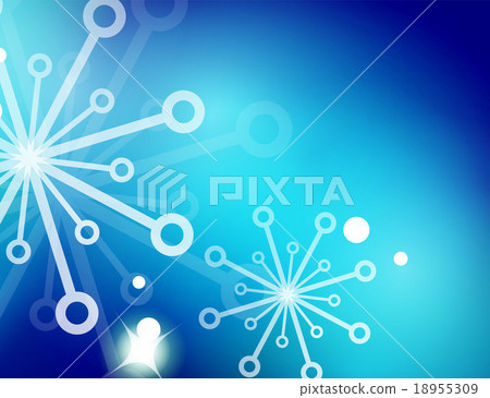 Christmas blue abstract background with white Christmas blue abstract background with white 18955309