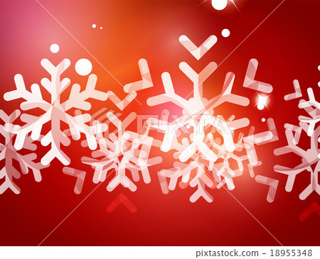 Christmas red abstract background with white 18955348