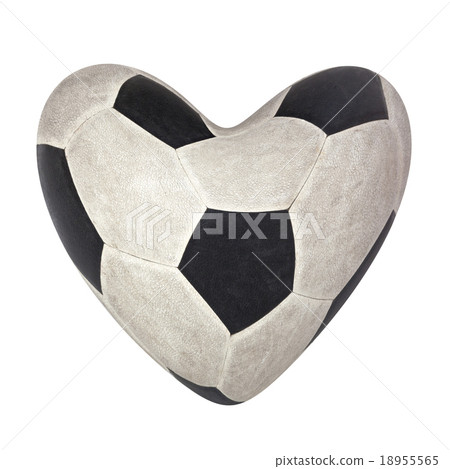 A used football in classical pattern skin 18955565
