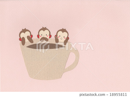 我不必擔心在咖啡杯裡問一些字（可愛） 18955811