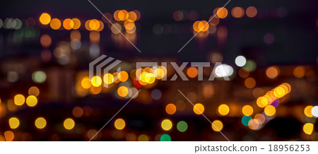 abstract circular bokeh city lights colorful 18956253