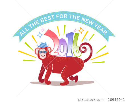2016年新年賀卡 18956941