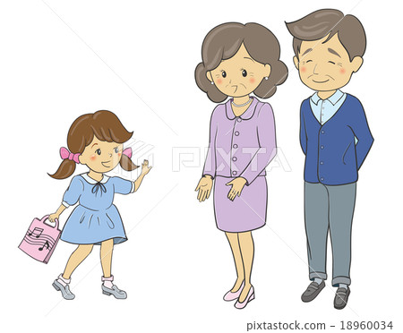 我很高興有一個孫子和好祖父母和祖母一起玩 18960034