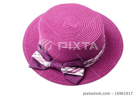 Pretty straw pink hat. Pretty straw pink hat. 18961917