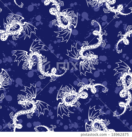 Dragon's pattern 18962875