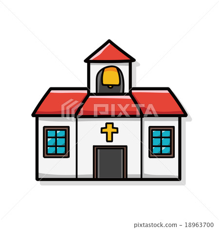 church doodle 18963700
