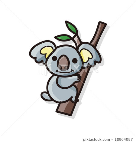 animal koala doodle animal koala doodle 18964097