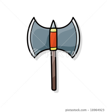 weapon axe doodle weapon axe doodle 18964923