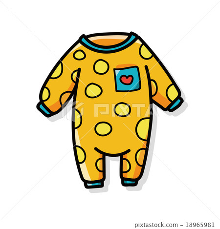 baby clothes doodle baby clothes doodle 18965981