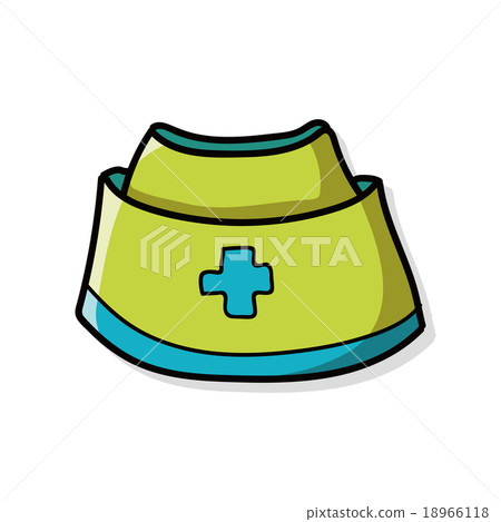 nurse hat color doodle nurse hat color doodle 18966118