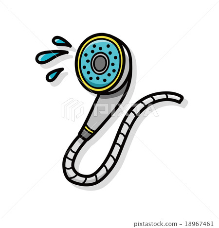 Showerheads doodle Showerheads doodle 18967461