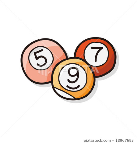 Billiards doodle Billiards doodle 18967692