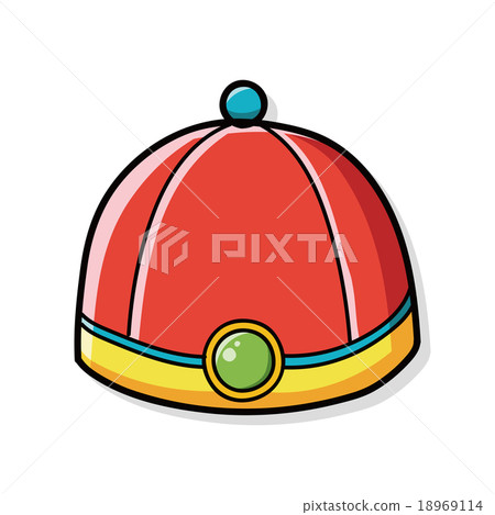 Chinese hat doodle 18969114