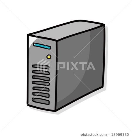 Host computer doodle Host computer doodle 18969580