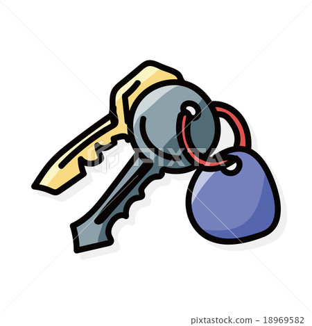 door key color doodle door key color doodle 18969582