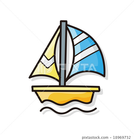 boat doodle boat doodle 18969732