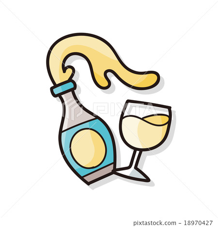 champagne doodle 18970427