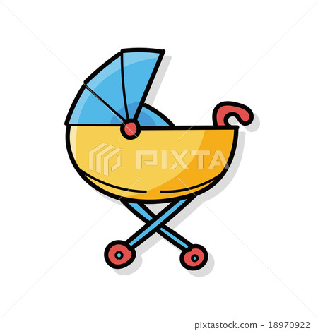 Baby carriages doodle Baby carriages doodle 18970922