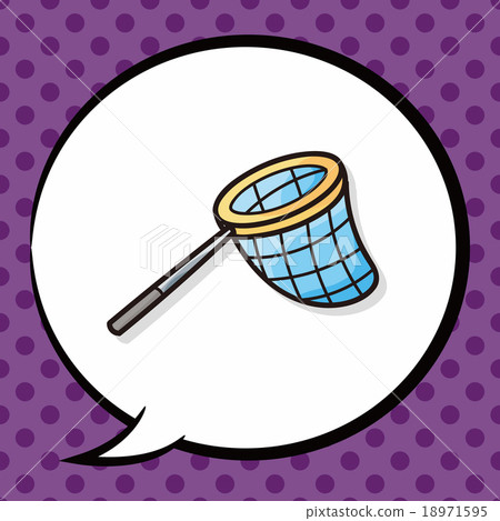 net doodle, speech bubble net doodle, speech bubble 18971595