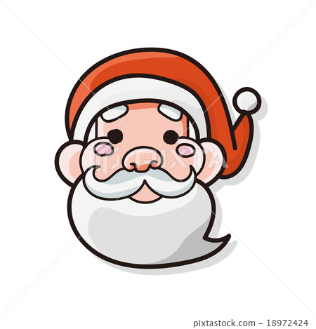 santa claus doodle - Stock Illustration [18972424] - PIXTA