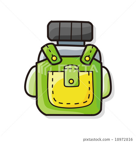 backpack doodle 18972816