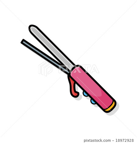 Curlers doodle 18972928