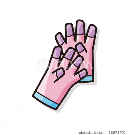 cleaning gloves doodle cleaning gloves doodle 18973791