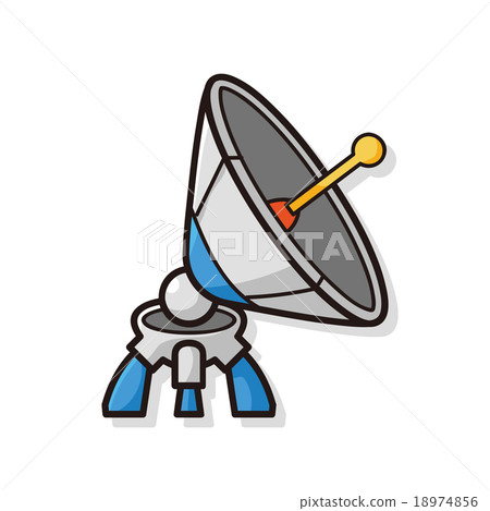 satellite doodle 18974856