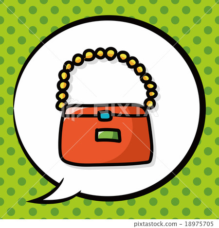 bag color doodle, speech bubble bag color doodle, speech bubble 18975705