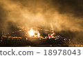 blur warship explosion at night 18978043