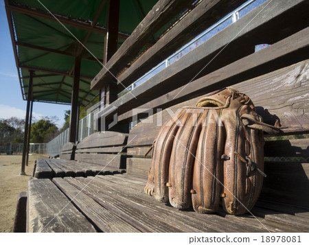 Bench and glove Bench and glove 18978081