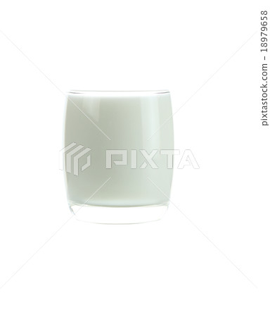 Fresh milk in glass of isolated. Fresh milk in glass of isolated. 18979658
