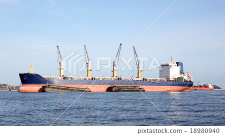 Cargo ship. 18980940