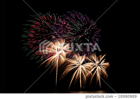 fireworks or firecracker of colorful brightly. fireworks or firecracker of colorful brightly. 18980989