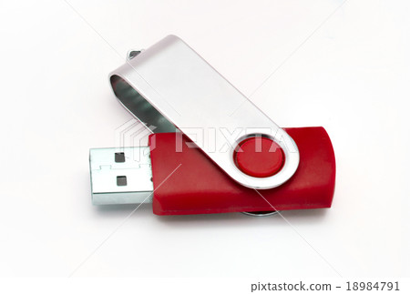 USB Flash Drive isolate on white USB Flash Drive isolate on white 18984791