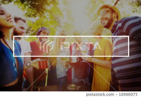 Summer Togetherness Friendship Vacation Bonding Concept 18986075