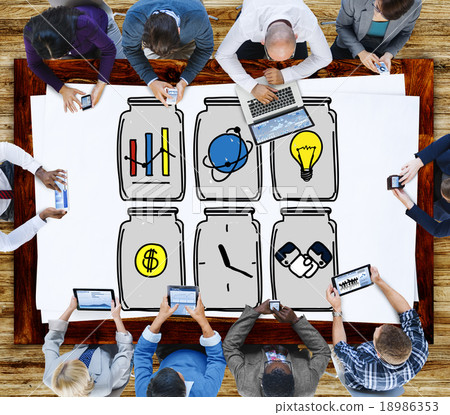 Planning FInancial Interaction Connection Social Concept 18986353