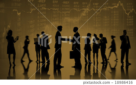 Business People Collaboration Team Teamwork Professional Concept 18986416