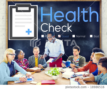 Health Check Diagnosis Medical Condition Analysis Concept 18986516