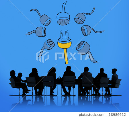 Power Energy Plug Connect Networking Concept 18986612