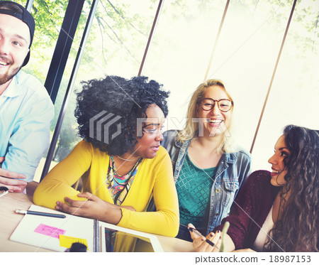 Diversity Friends Team Brainstorming Community Concept Diversity Friends Team Brainstorming Community Concept 18987153