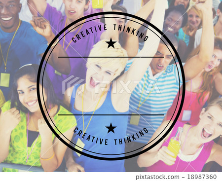 People Celebrating Student Unity Crowd Conference Concept People Celebrating Student Unity Crowd Conference Concept 18987360
