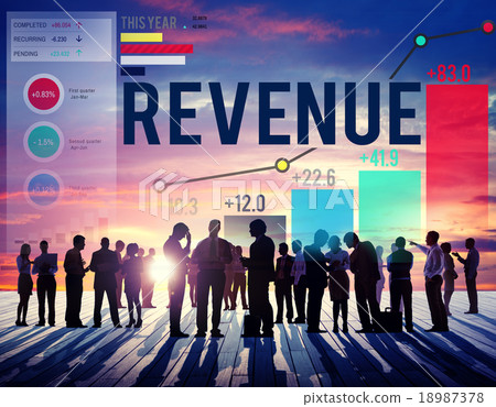 Revenue Accounting Currency Economic Concept 18987378