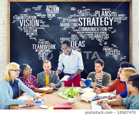 Strategy Analysis World Vision Mission Planning Concept Strategy Analysis World Vision Mission Planning Concept 18987470
