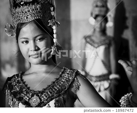 A beautiful young dancer posing for a picture Concept A beautiful young dancer posing for a picture Concept 18987472