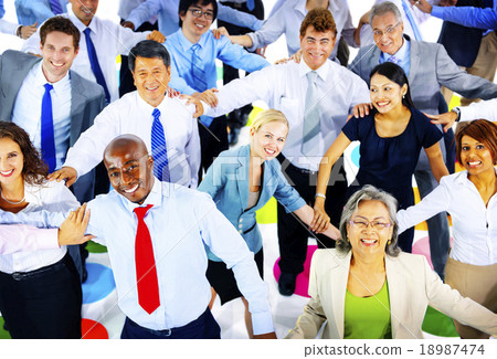 Business People Commuter Group Team Corporate Concept Business People Commuter Group Team Corporate Concept 18987474