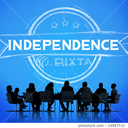 Independence Liberty Peace Self Control Concept 18987532